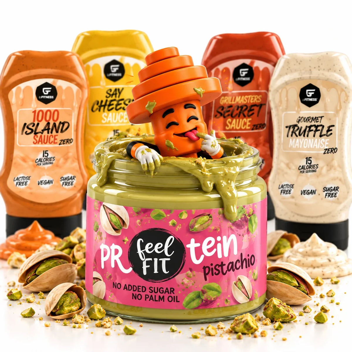 Fitness Saucen und Protein Aufstriche bei PushPush