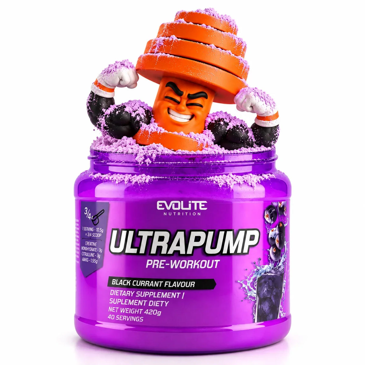Pump Pre-Workout Booster für dein Fitness-Workout bei PushPush