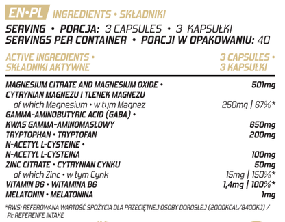 Evolite Nutrition ZMB 120 Vege Caps