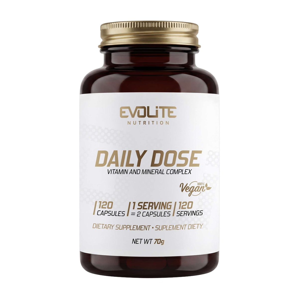 Evolite Nutrition Daily Dose 120 Vege Caps