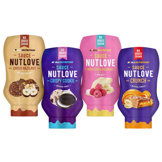 Allnutrition Nutlove Sauce 280g White Choco Raspberry