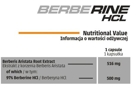 Human Code Berberine HCL 90caps
