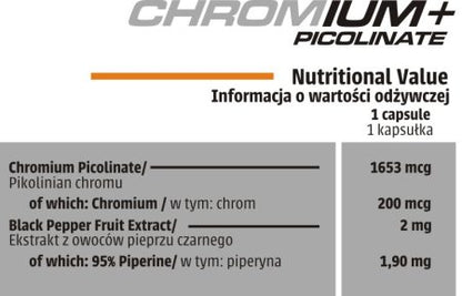 Human Code Chromium Picolinate 120caps