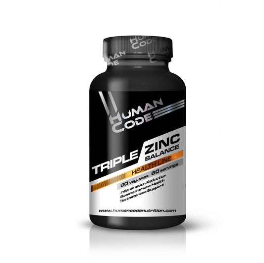 Human Code Triple Zinc Balance 60 vege caps