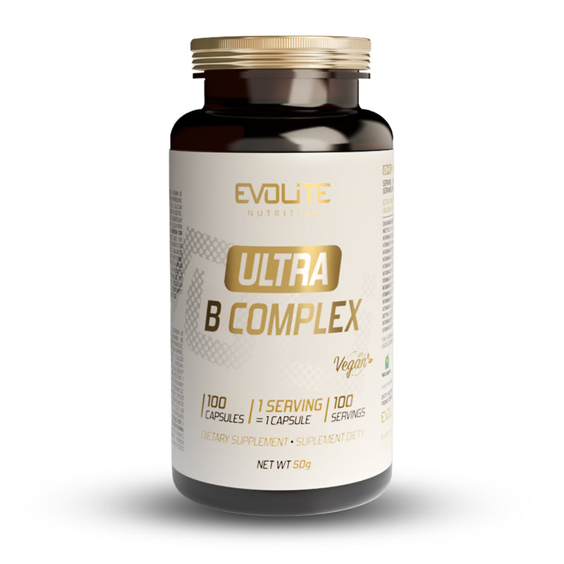 Evolite Nutrition Ultra B-Complex 100 Vege Caps