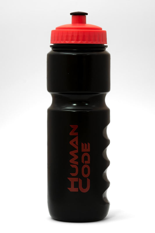 Human Code Trinkflsche Blac-Red 750ml