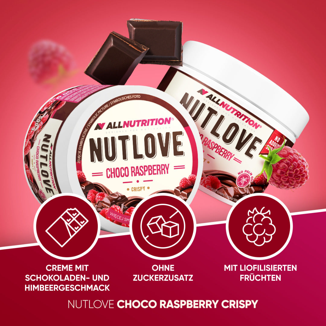 Allnutrition Nutlove 500g Choco Rasberry Crispy