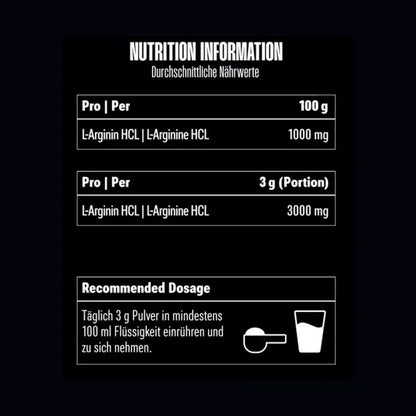 Big Zone L-Arginin HCL 1000g