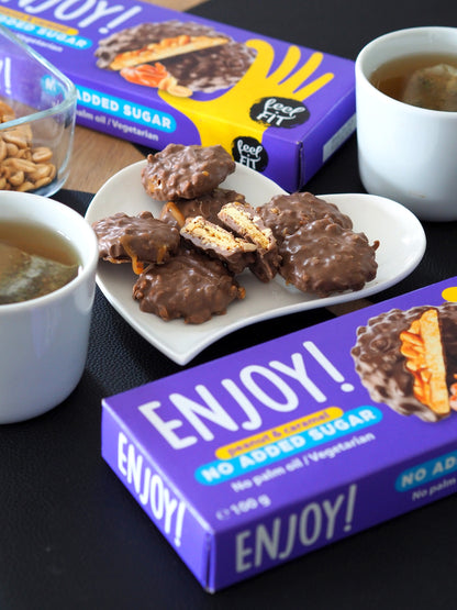 Feel Fit Enjoy! Peanuts and Caramel Cookies 100g