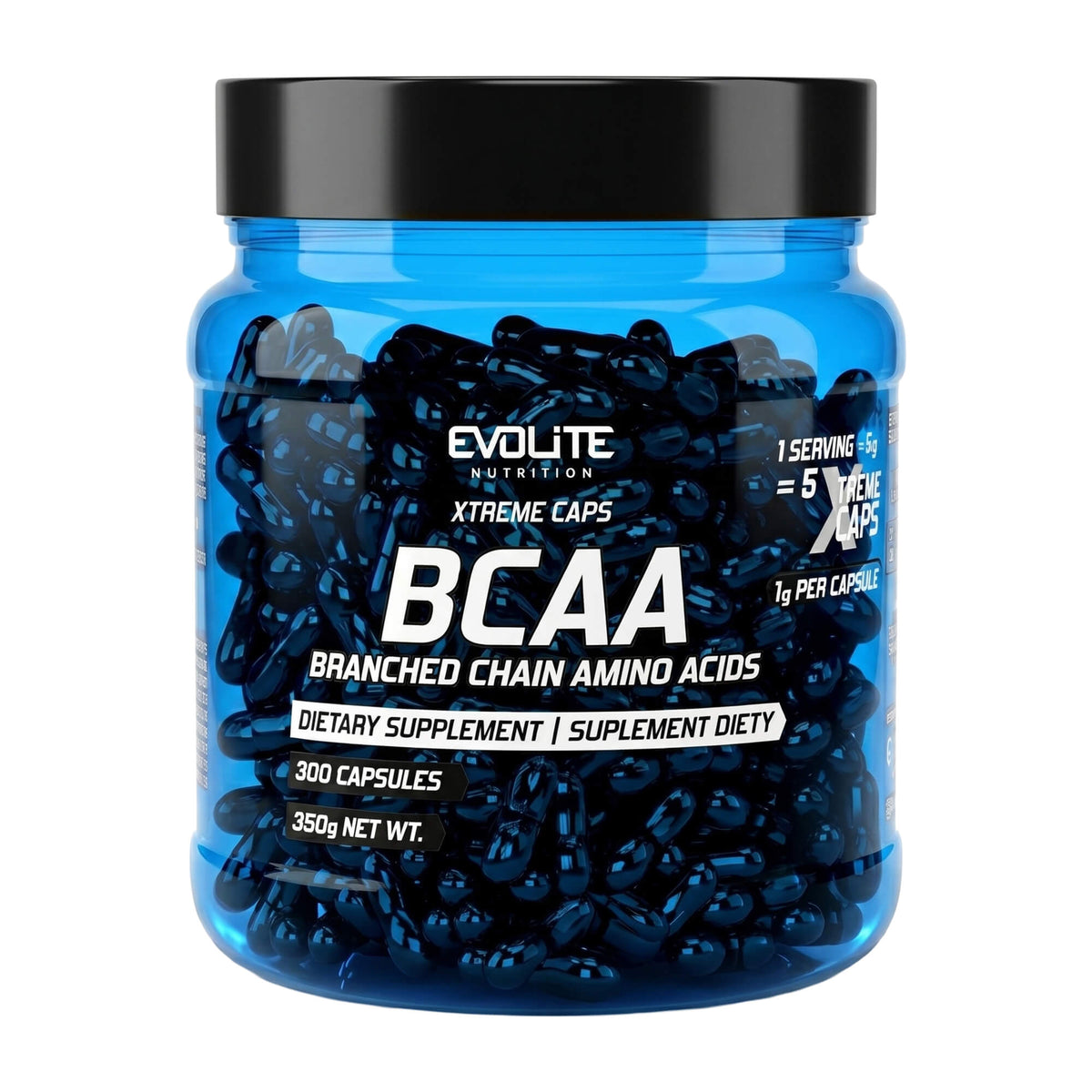 Evolite Nutrition BCAA 2:1:1 Xtreme 300caps