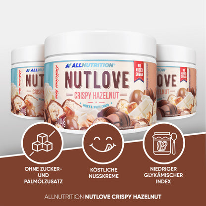ALLNUTRITION Nutlove Crispy Hazelnut 500g