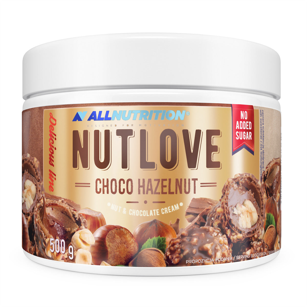 ALLNUTRITION Nutlove Choco Hazelnut 500g
