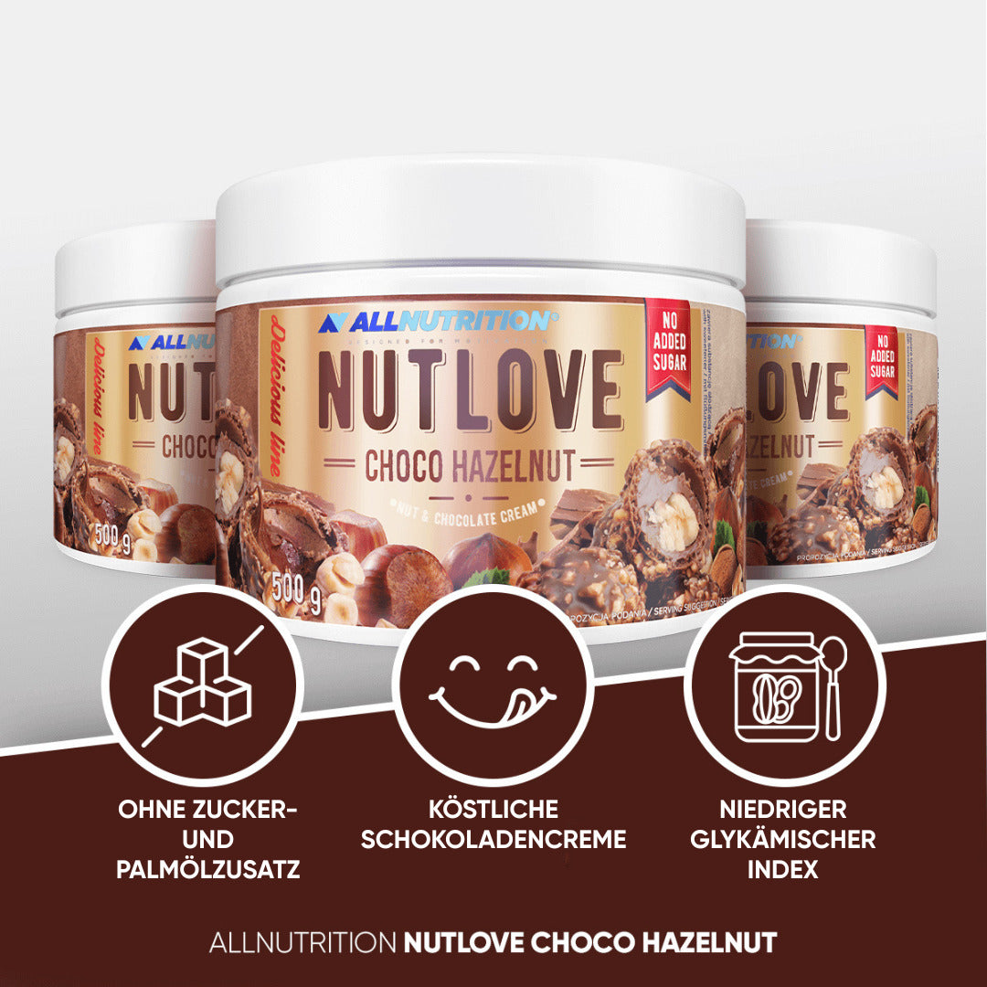 ALLNUTRITION Nutlove Choco Hazelnut 500g