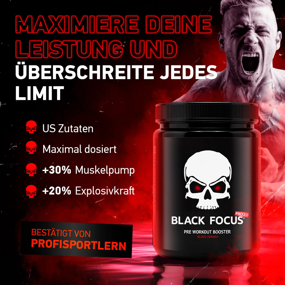 Zubereitung des fruchtigen Black Focus Pro 3.0 Boosters in der Sorte Dragon Fruit