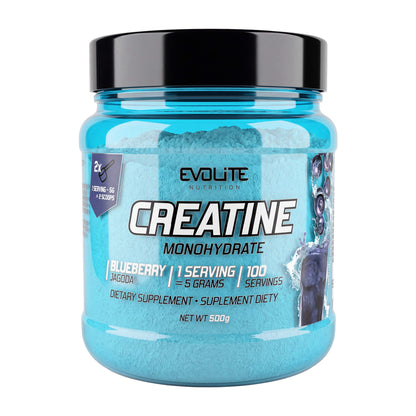 Evolite Nutrition Creatine Monohydrat 500 g in der Variante Blueberry