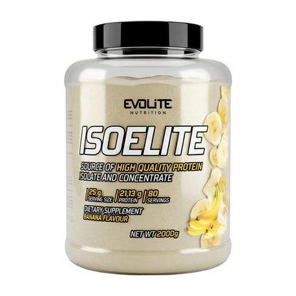 Evolite Nutrition Whey Protein mit Bananengeschmack
