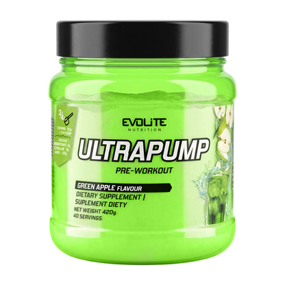 Evolite Nutrition Ultra Pump Pre-Workout Pulver 420 g Dose