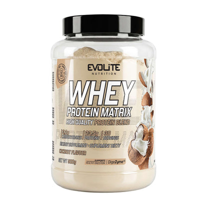 Evolite Whey Protein Matrix 900g Coconut