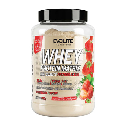 Evolite Whey Protein Matrix 900g Strawberry