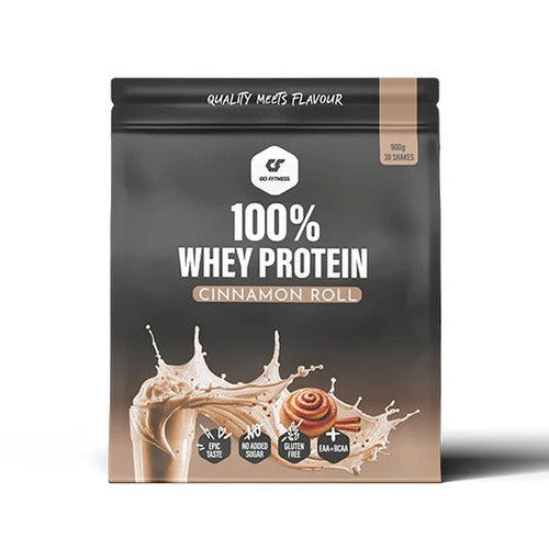 GoFitness Whey Protein mit Cinnamon Roll Geschmack