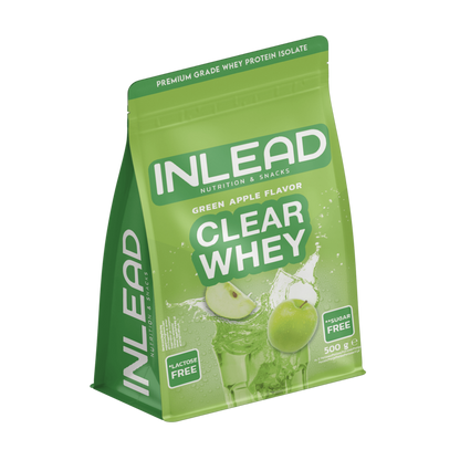 Inlead Proteinpulver für Clear Whey mit Green Apple Geschmack