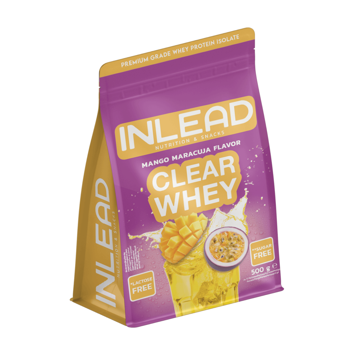 Inlead Clear Whey mit Mango Maracuja Geschmacksrichtung