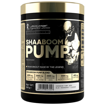 Kevin Levrone SHAABOOM Pump Pre-Workout Zubereitung mit 8,75 g Pulver vor dem Training