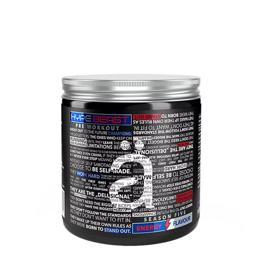 Nano Supps Hype Beast 320 g Pre-Workout Booster mit 200 mg Koffein