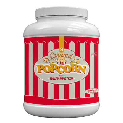 Nano Supps Proteinpulver mit Caramel Popcorn Geschmack