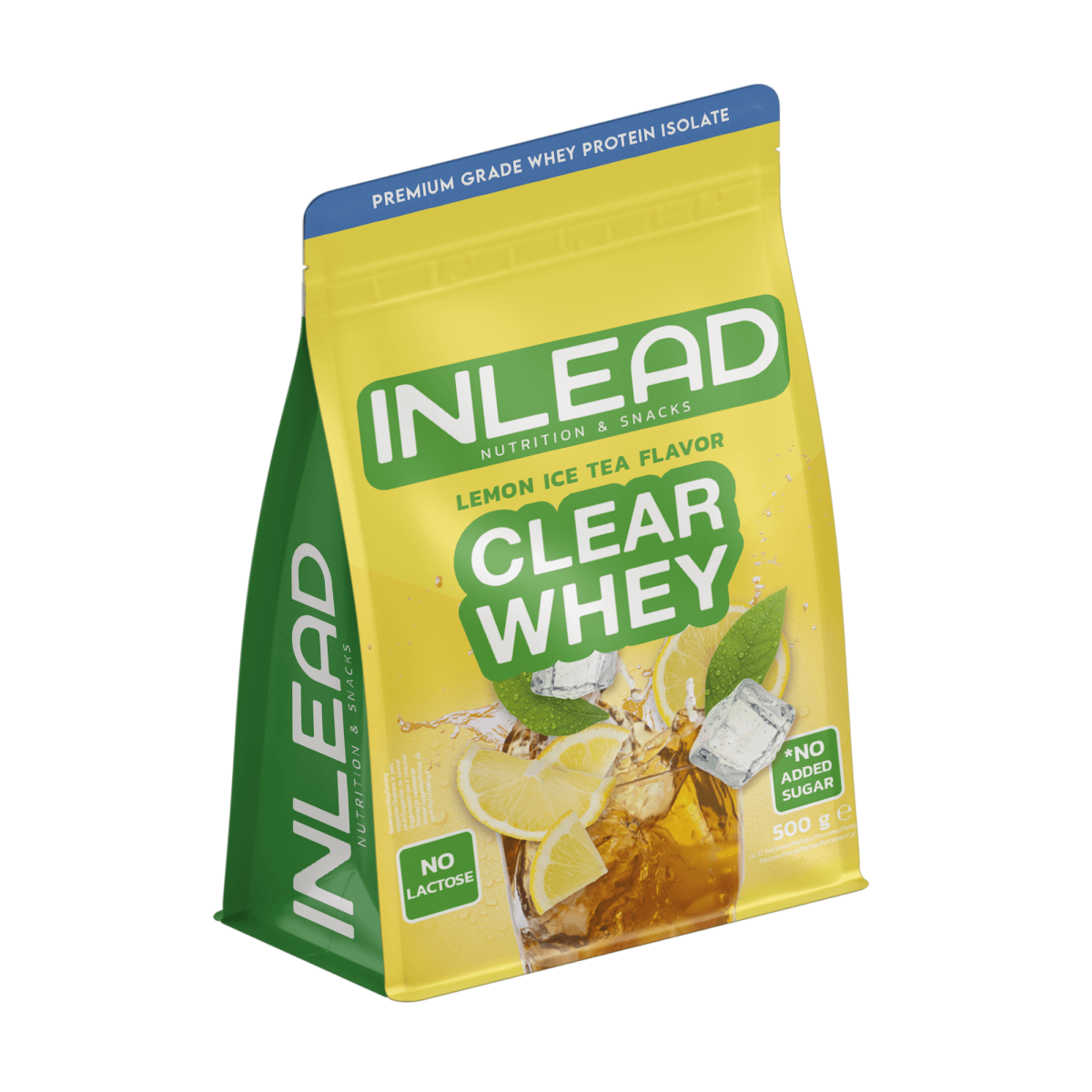 Inlead Clear Whey Protein mit Lemon Ice Tea Geschmack