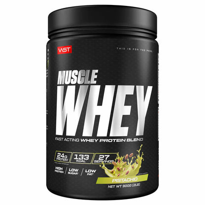 Whey Protein Pulver mit Pistaziengeschmack für Proteinshakes