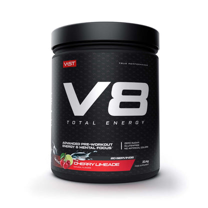 VAST V8 Total Energy Pre-Workout Pulver 336 g Dose